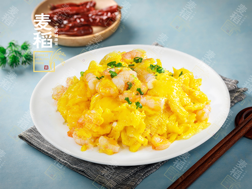 虾仁滑蛋
